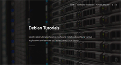 Desktop Screenshot of debiantutorials.com